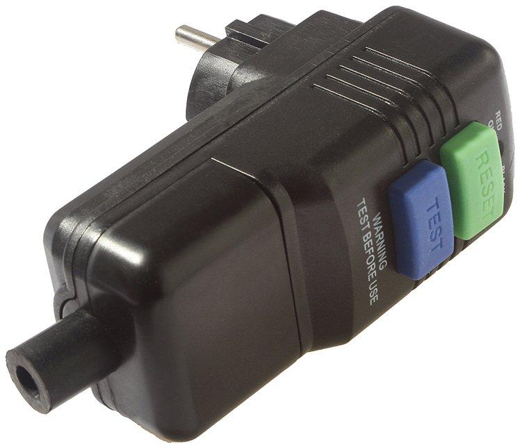 Personenschutz-Stecker PRCD 230 V 16 A IP44, 30mA