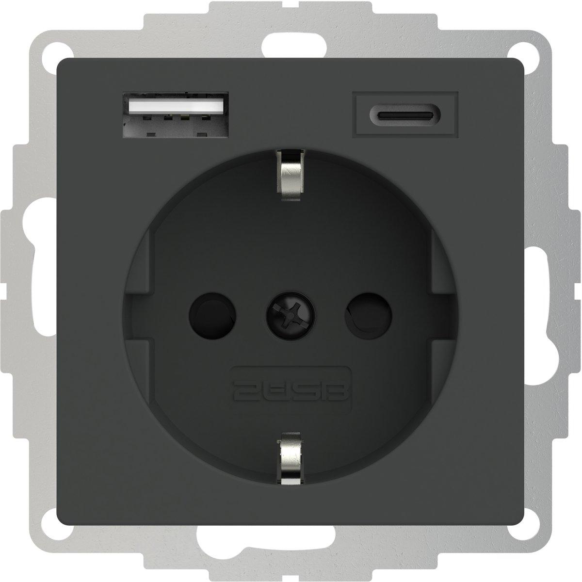 2USB inCharge Pro 15W anthracite