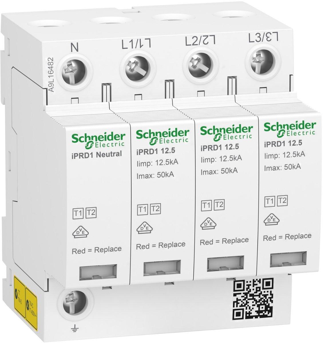 Acti9 Modularer Spannungsschalter 3-polig+N 350V