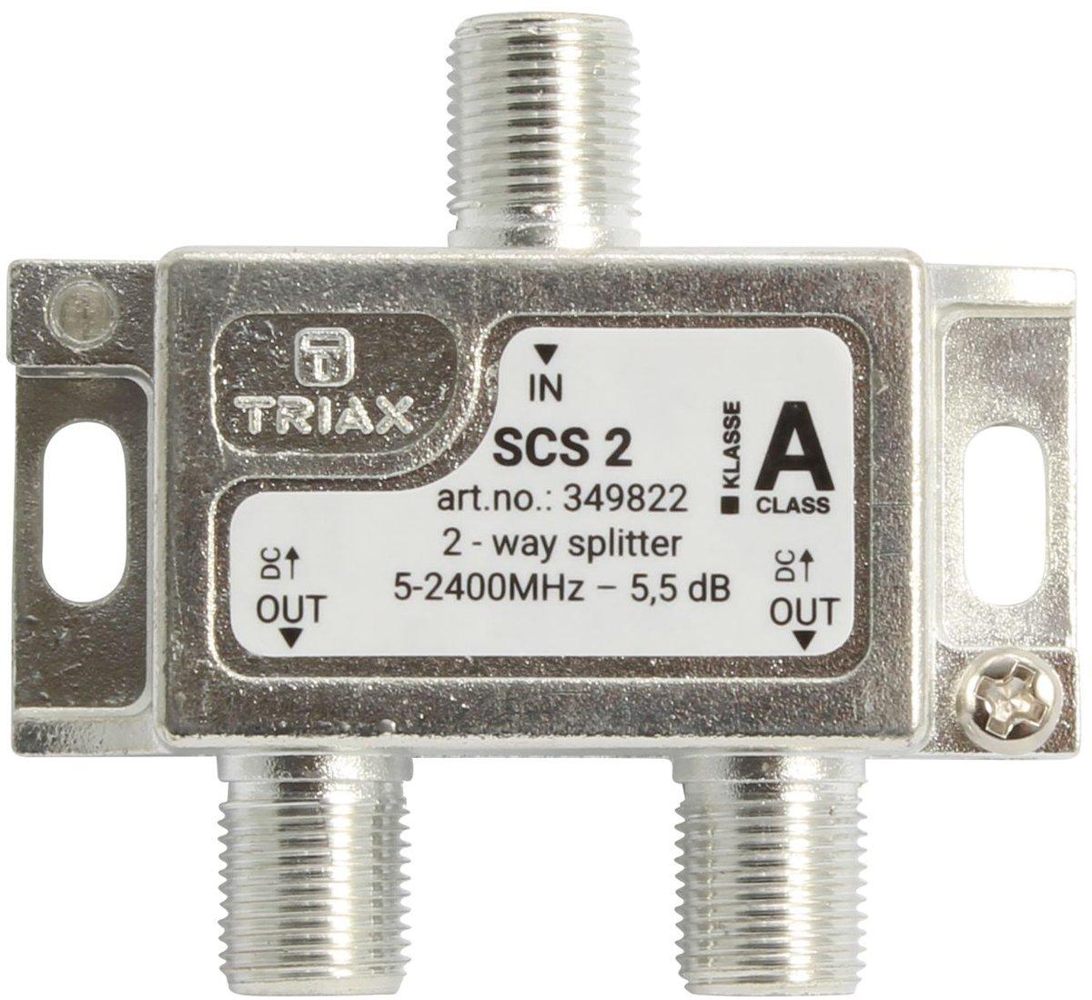 Sat BK Verteiler 2-fach 5,5 dB SCS 2