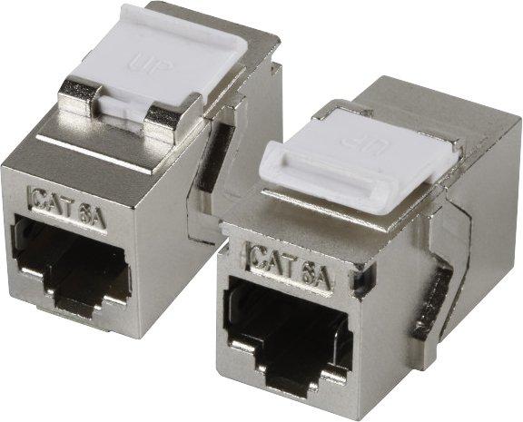 Keystone Einbauadapter RJ45 STP Cat 6A(TIA)