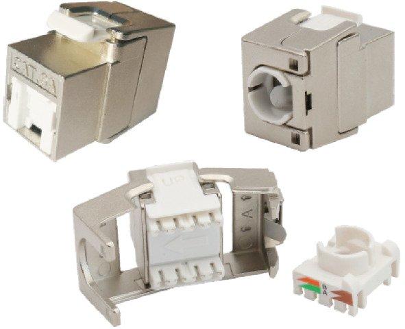 RJ45 Keystone-Modul Shortbody Kat. 6A