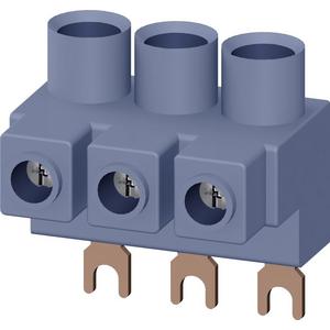 3-Phasen-Einspeiseklemme für 3-Phasen-Sammelschiene