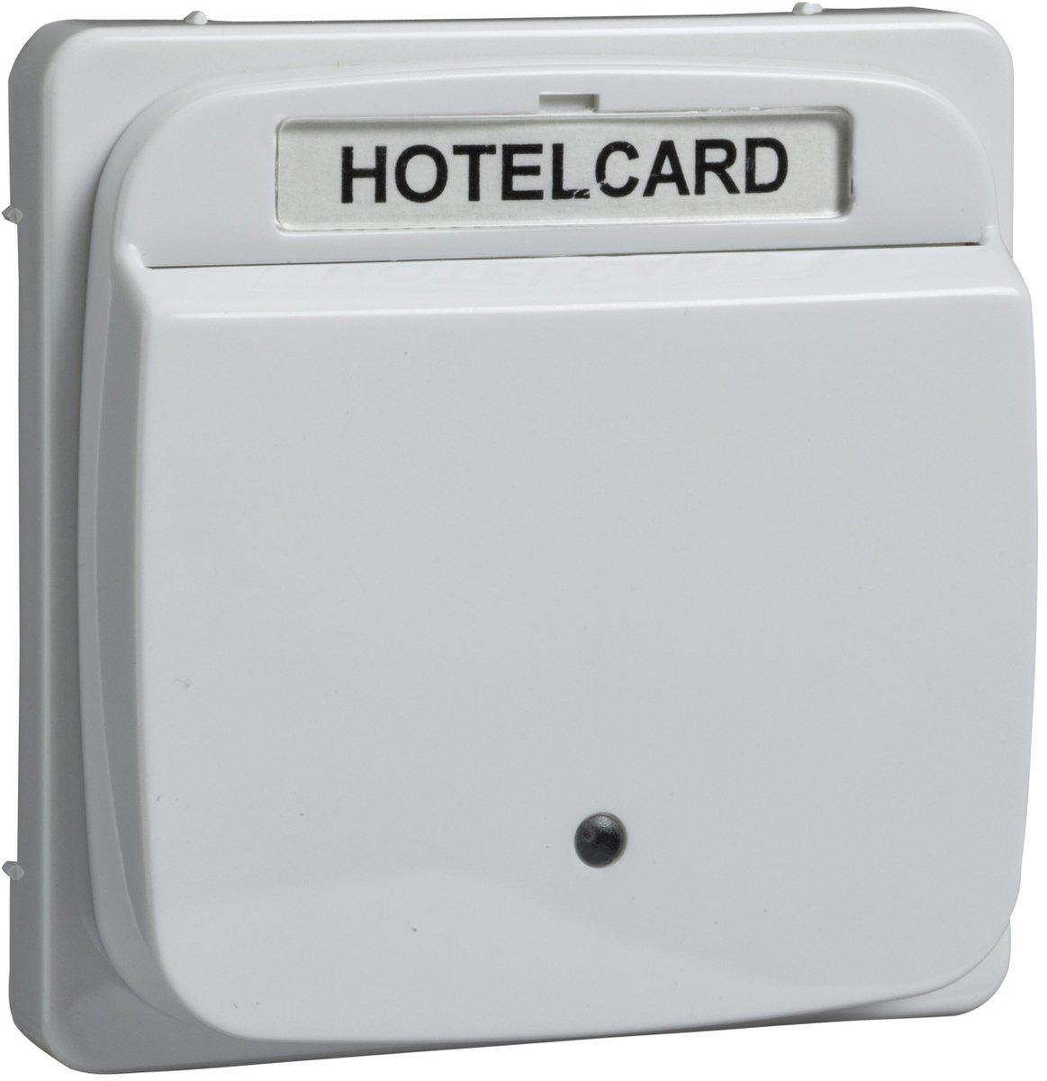 Zentralplatte Hotelcardschalter FAS/RI/SC reinw