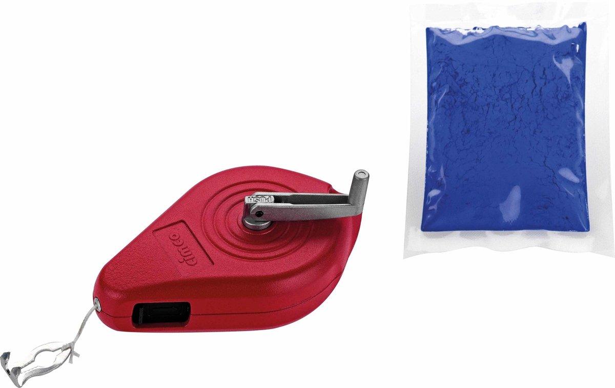 Schlagschnurroller mit Farbpulver Schnurlänge 15m Körper aus Metall