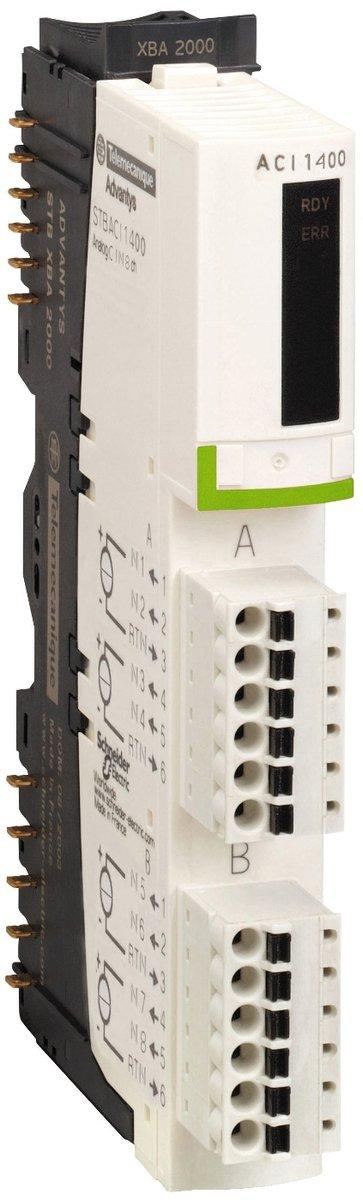 Kit analog. Eingangsmodul Standard STB 4-20mA 8 E 15 Bit+VZ