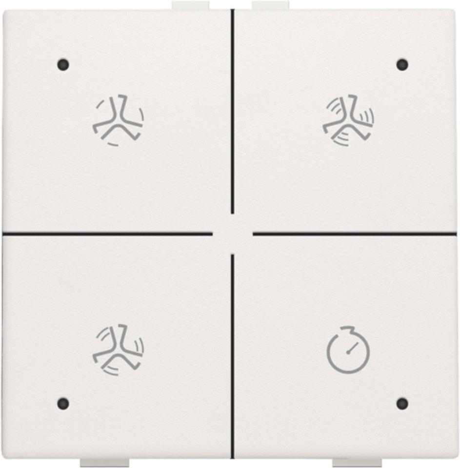 Belüftungssteuerung mit LED für Niko Home Control weiß
