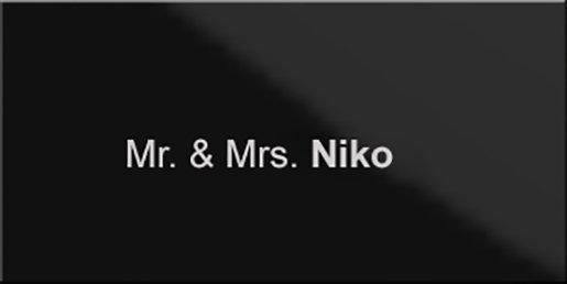 Ersatznamensschild mit Werkzeug für 2-Draht Video-Außensprechstelle