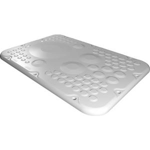 SZ Kunststoff-Flanschplatten für AX mit Membranen 301x221 mm Größe 5