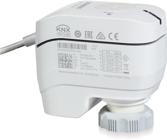 KNX Stellantrieb mit potentialfreien Eingängen - Bewegungsanzeige - M30 x 1,5