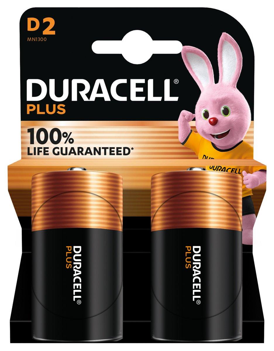 Duracell Plus 2D K-Pack 2 Stück