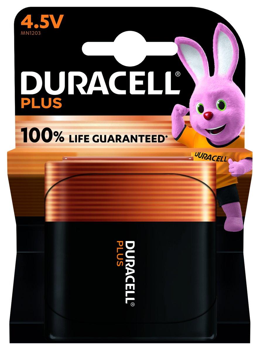 Duracell Plus Alkaline-Batterien 4.5V K-Pack 1 Stück