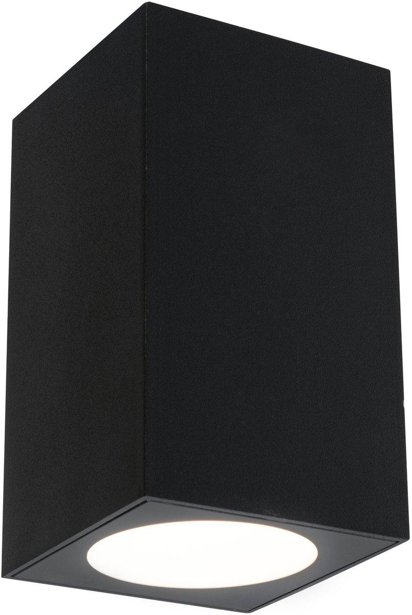 Outdoor 230V Anbauleuchte Flame 1x3,8W IP54 3000K Alu Dunkel Grau
