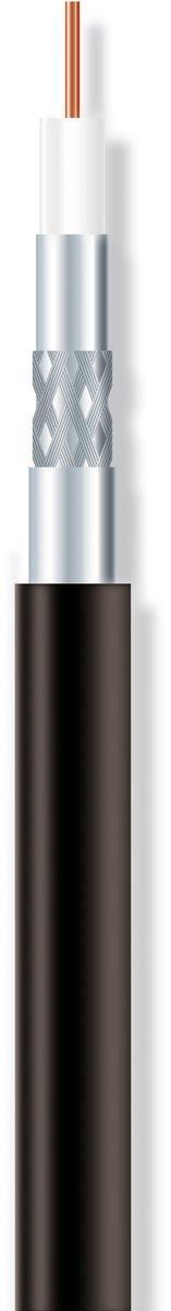 Erd Koaxialkabel 75160 AKZ 1,6mm/7,3mm schwarz