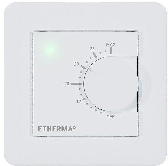 Thermostat mit App-Funktion und Drehrad, 16A, 5-28°C