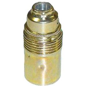 Fassung Metall E14 VM 1/8+Erde