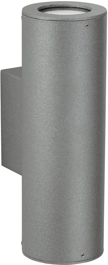 Wandstrahler 2-seitig anthrazit mit 2xPAR16 50W GU10 breit/breit