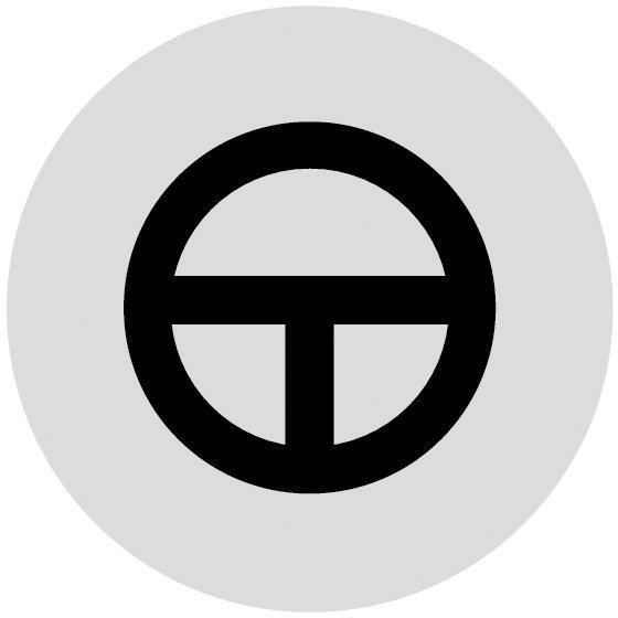 Tastenlinse flach weiß Symbol Tippen