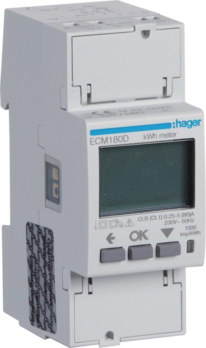 Energiezähler 1-phasig direkt 80A MBUS MID