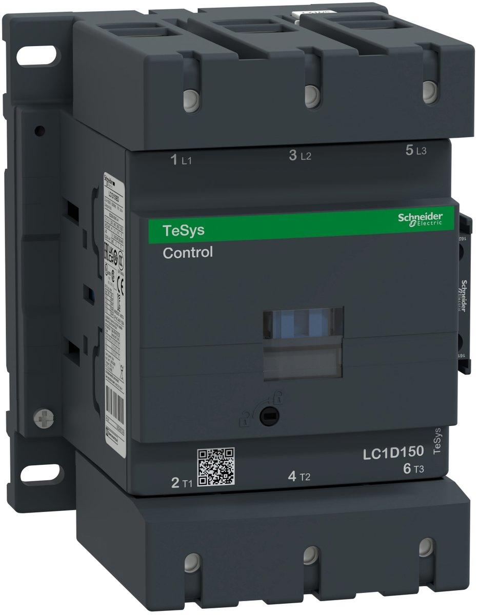 Leistungsschütz 3p+1S+1Ö 75kW/400V/AC3 150A Spule 125V DC