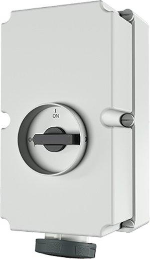 Wanddose DUO 125A 4-polig 7h 500V IP67