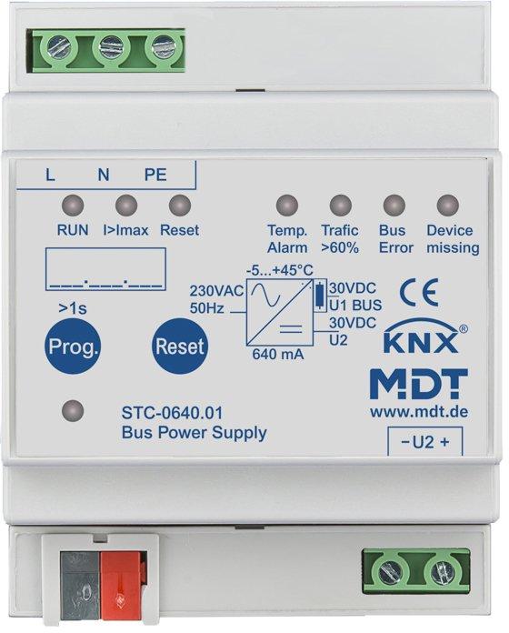 KNX Busspannungsversorgung mit Diagnosefunktion 4TE REG 640&nbsp;mA
