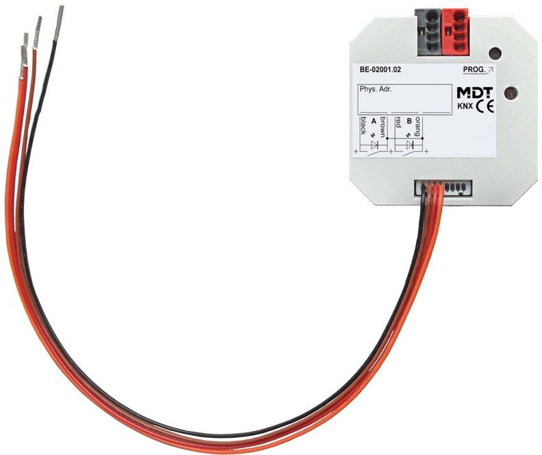 KNX Tasterschnittstelle / Tasterinterface 2-fach UP Ausführung potentialfrei