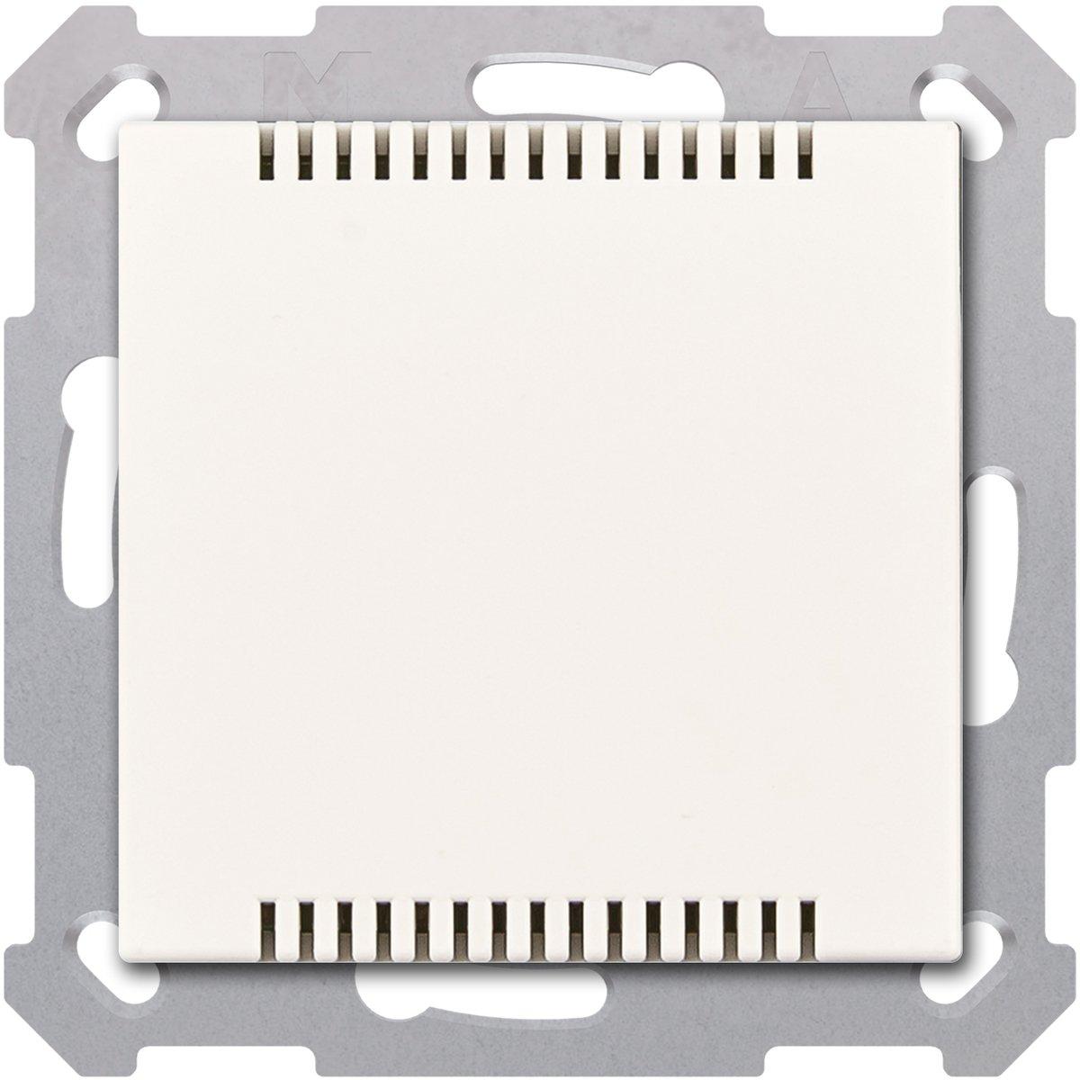 KNX Raumtemperatursensor 55 Reinweiß glänzend