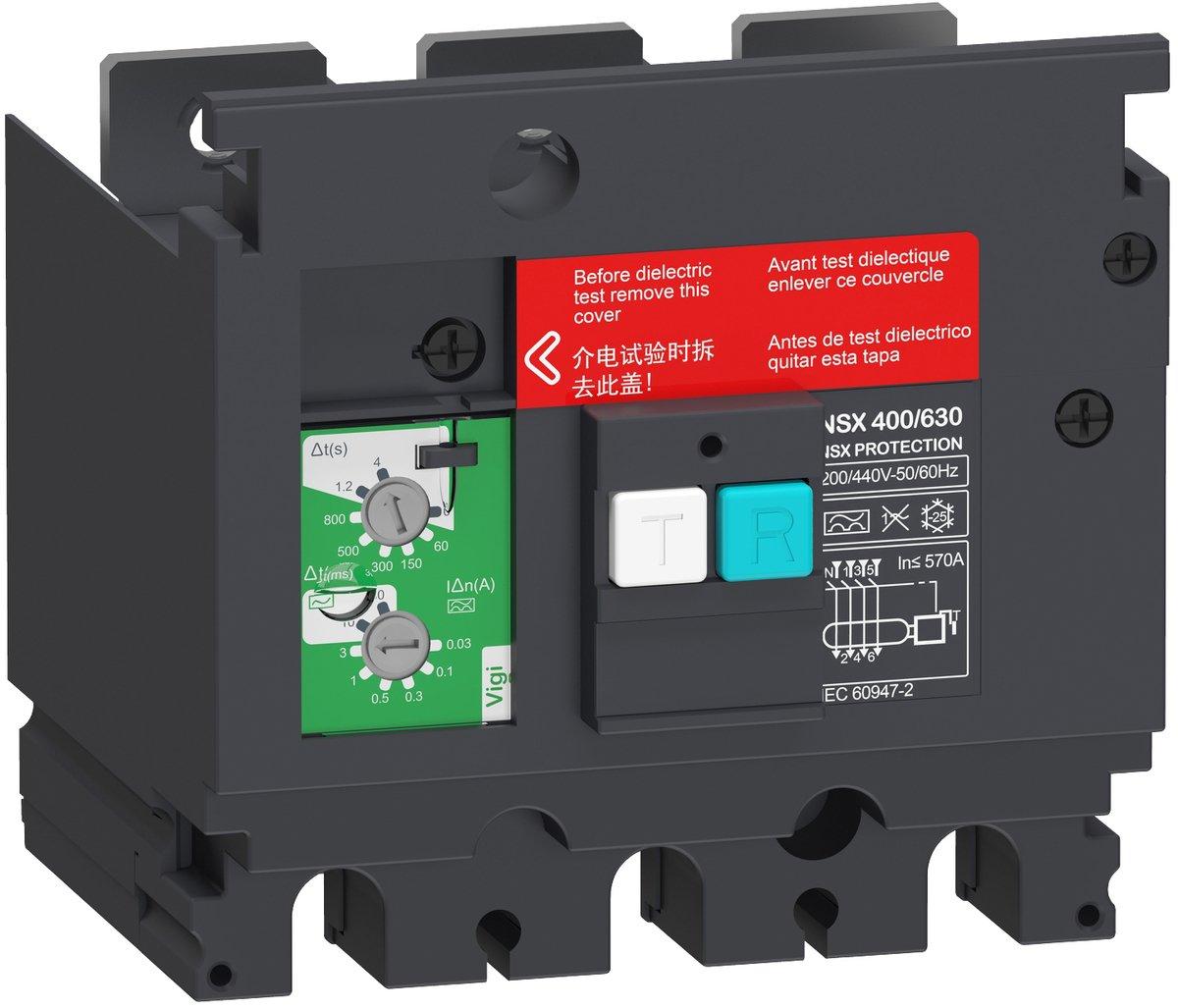 Fehlerstromschutz-Zusatzmodul VigiPacT für ComPacT NSX 400/630