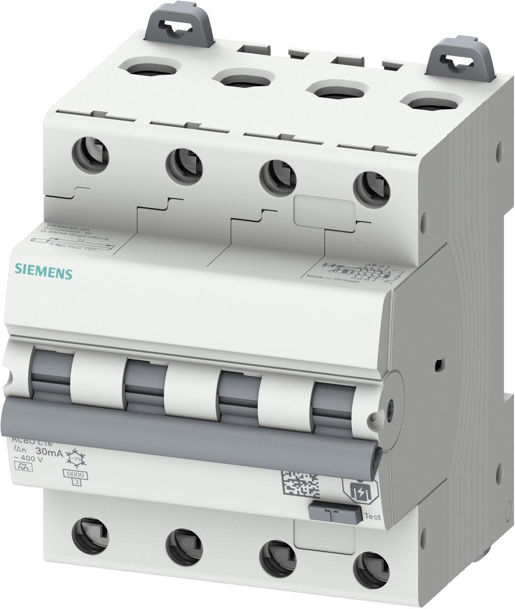 FI/LS-Schalter 6 kA 4-polig Typ A 30mA B-Char 400V/16A