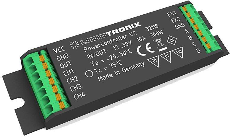 Steuergerät PowerController V2 Push Dim 1-4 Kanal dimmbar