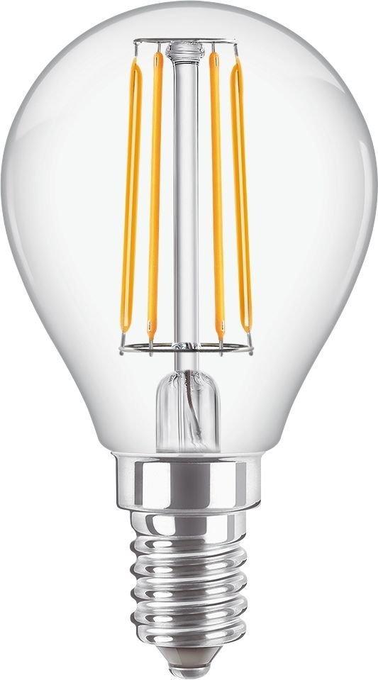 LED Tropfenlampe CorePro LEDluster P45 4.3W(=40W) 2700K 470lm E14 klar