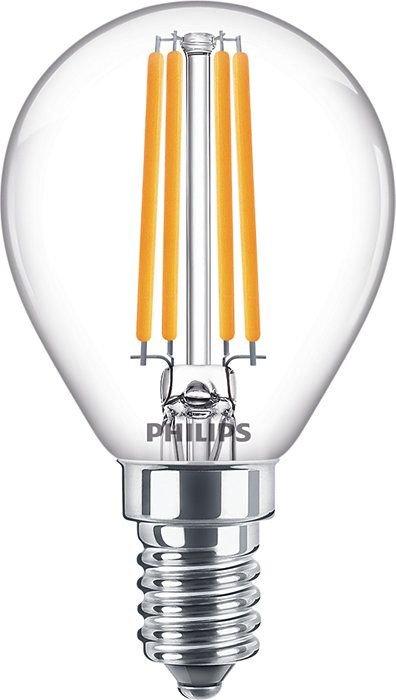 LED Tropfenlampe CorePro LEDluster P45 6.5W(=60W) 2700K 806lm E14 klar