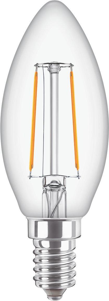 LED Kerze CorePro LEDcandle B35 2W(=25W) 2700K 250lm E14 klar