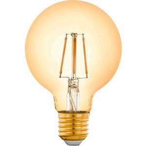 LED Lampe E27 Filament amber Globe G80 5.5W 500lm 2200K steuerbar, dimmbar