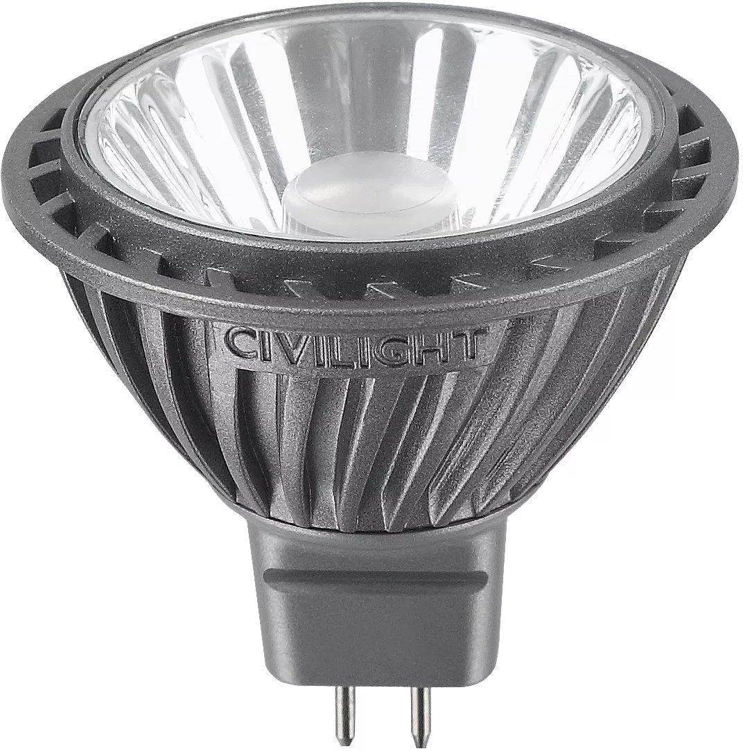 HALED III LED Reflektorlampe GU5.3 MR16 7W 230VAC/DC 345lm 927 36° DIM klar SW