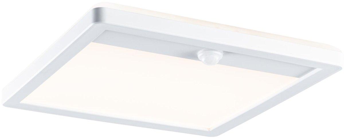 Outdoor 230V Lamina Panel eckig PIR weiß IP44 15W 3000K