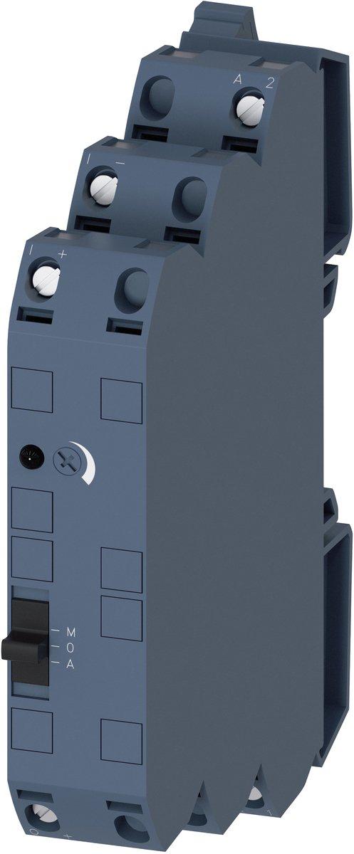Trennwandler AC/DC 24V, 3-Wege Ein: 0-10V, 0/4-20mA Aus: 0-10V, 0/4-20mA