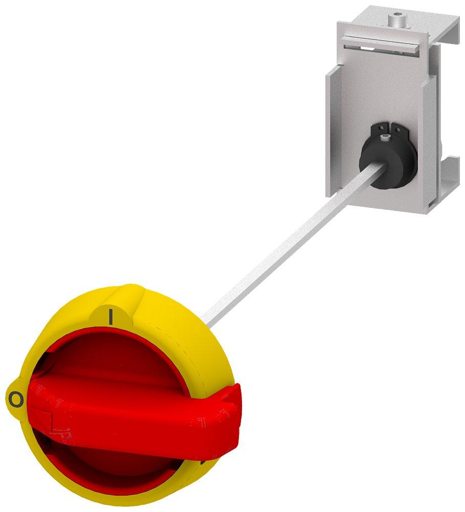 Drehantrieb kompl. rot für 5SY (ohne 5SY kompakt 1TE) 5SP4, 5SL, 5TL1, 5TE2, .