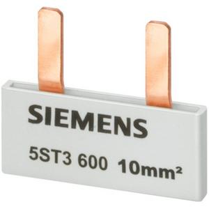 Stiftsammelschiene, 10mm² Anschluss: 6x (1-phasig+HS/FS) berührungssicher