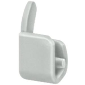 Satz Endkappen für Stiftsammelschienen 5ST3 76. grau, Satz bestehend aus: 1 K.