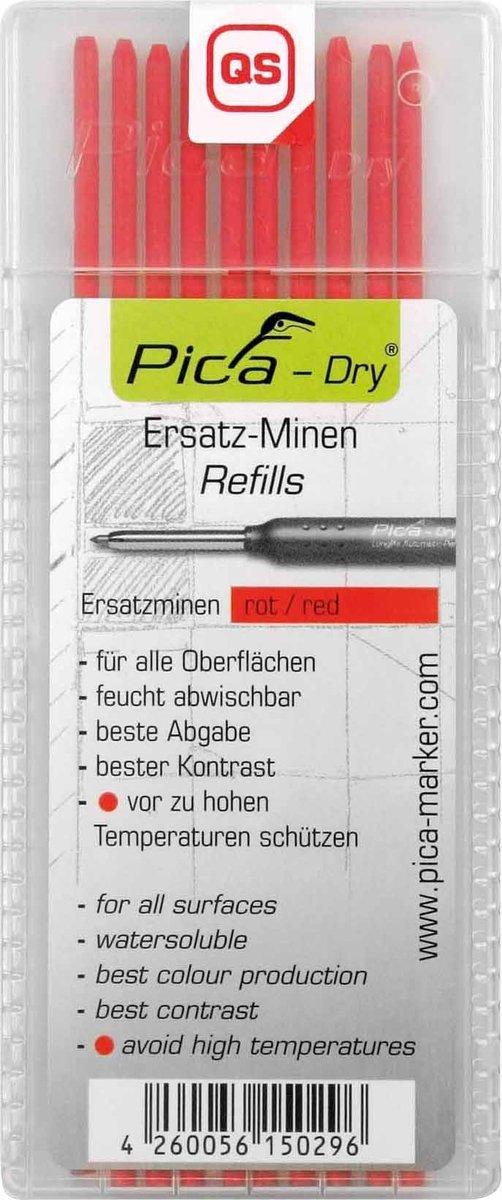 10er Pack Ersatzminen Rot