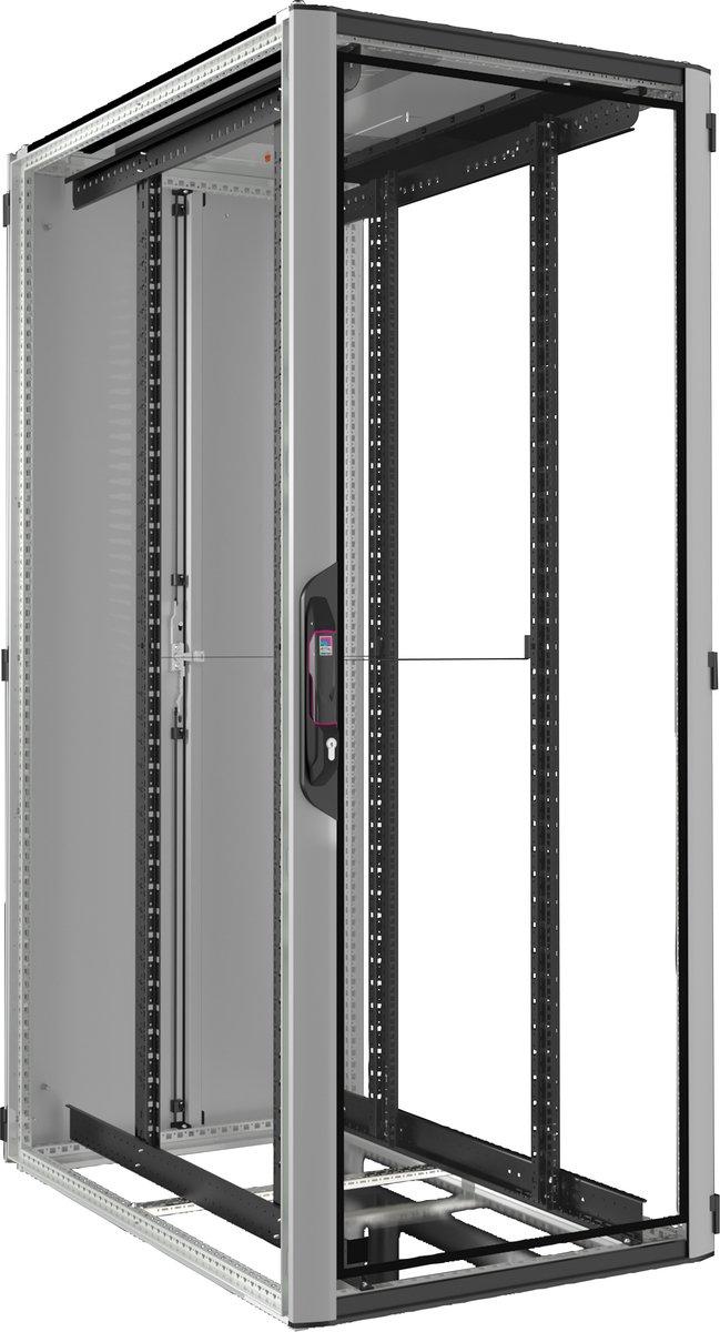 VX IT geschlossen 19 Zoll-Profilschienen standardRAL7035BHT 800x2000x1200mm42HE