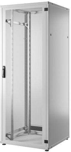 19 Zoll Serverschrank PRO 42HE 800x1000mm Front-/Rücktür/Stahl perforiert/ Stahl