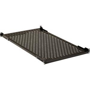 19 Zoll 1HE Schwerlast Fachboden tiefenverst. iefe 750mm Schrankt. 1000 RAL9005