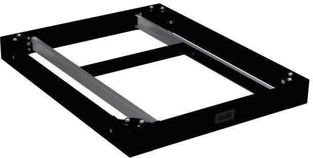 Sockel 100 mm für Serverschrank PRO B800T1000 RAL9005 inkl. Kippschutz