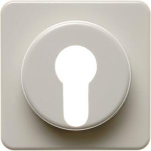 Zentralstück für Schlüsselschalter/-tast er wg Up IP44 weiß glänzend