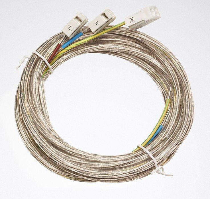 Zuleitung transparent 3x1,5 für Abhängelängen bis 2000 mm Opendo H