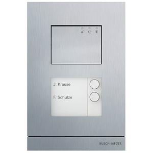 Außenstation Audio 2-fach aluminium - Busch-Welcome 2-Draht