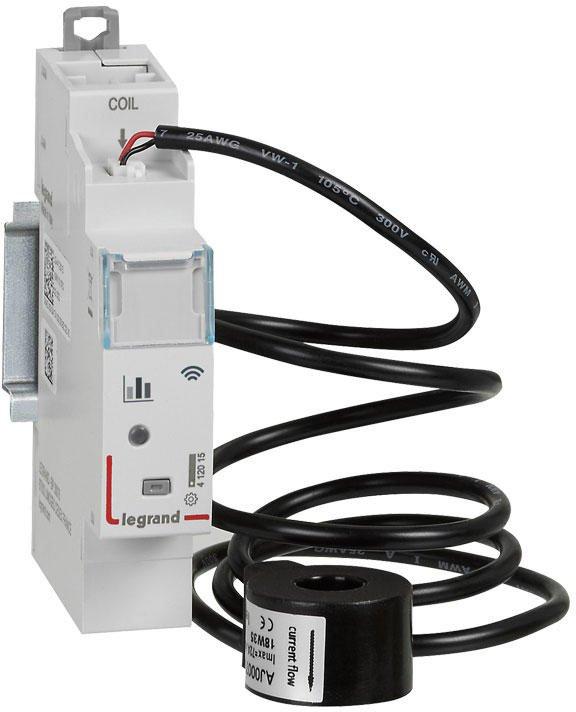 EMDX Smarter Energiezähler 1-ph. inkl.Stromwandler 100-240VAC 1TE with Netatmo